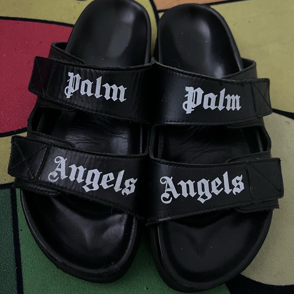Palm angels leather sandals size 6